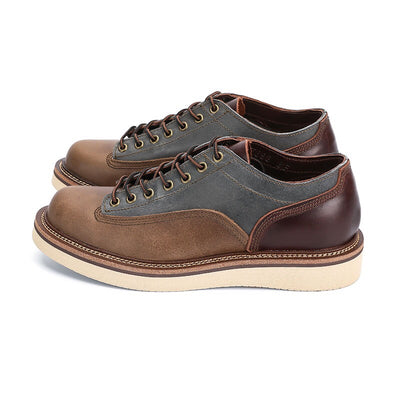 Zapatillas Retro Casual de Suela Gruesa Transpirable - Cuero Cosido Todo Uso - Image 10