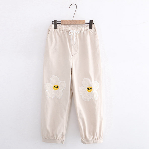 Pantalones Capri Holgados Casuales para Mujer - Primavera Verano