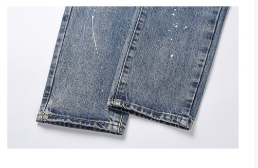 Pantalones Vaqueros Rotos Tide Whiskers Gato - Image 14