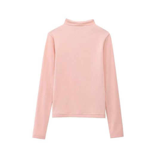 Suéter Cuello Alto Básico para Mujer - Diseño Versátil y Elegante - Image 9