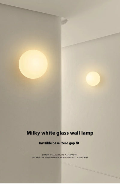 Lámpara de Pared Minimalista de Diseño en Vidrio Esférico - Image 20
