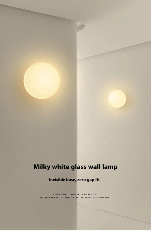 Lámpara de Pared Minimalista de Diseño en Vidrio Esférico - Image 20