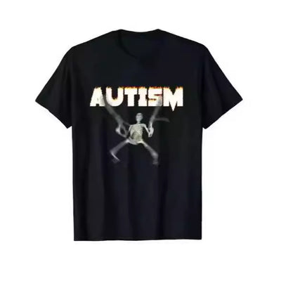Playera Humor Introversión Neurodiversidad Manga Corta
