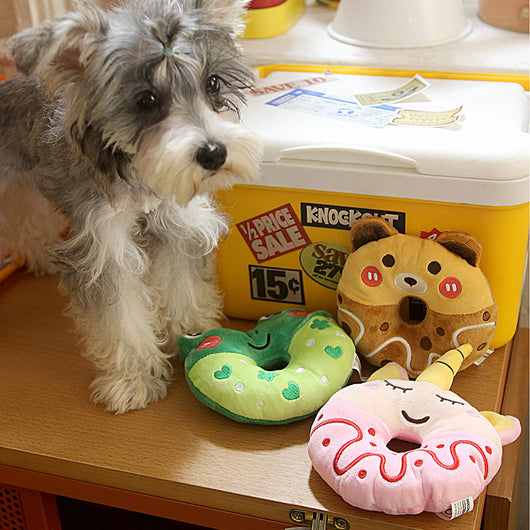 Juguete Interactivo Peluche Donut Teddy VIP para Gatos y Perros Pequeños y Medianos - Image 9