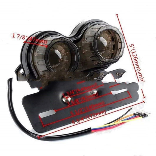 Luz Trasera LED Multifunción para Moto con Direccionales Integradas - Image 4