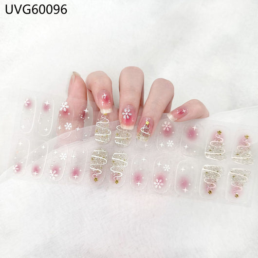 Pegatinas de Gel UV Semicuradas - Parches de Uñas Profesionales - Image 90
