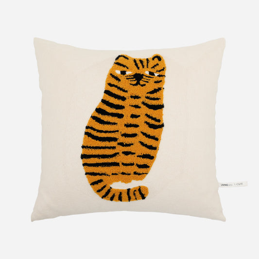 Funda de Cojín Decorativo Leopardo Cartoon para Sofá