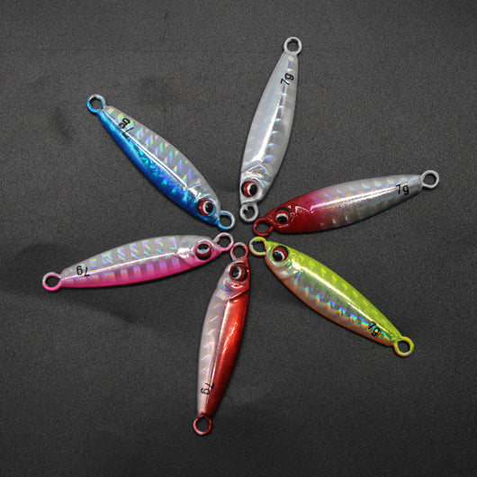 Señuelo de Pesca Metálico Multicolor 7-30g para Pesca en Bote y Mar - Image 2