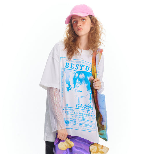 Playera Estampada con Diseños Animados para Hombre y Mujer - Image 20