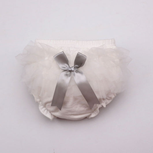 Shorts Infantiles con Moño Mesh - Ropa Coreana para Niñas - Image 4