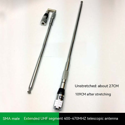 Antena Telescópica Plegable de Largo Alcance para Radio Portátil