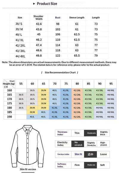Camisa Oxford de Algodón Puro Transpirable para Hombre - Image 19