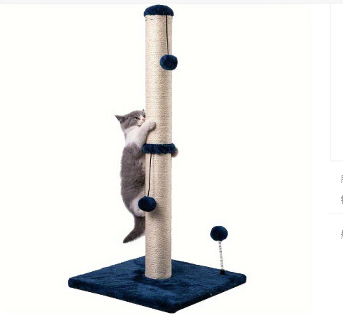 Rascador Vertical de Sisal para Gatos - Torre para Trepar - Image 8
