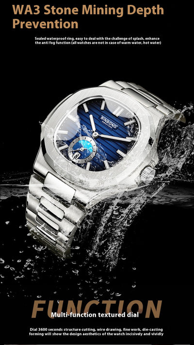 Reloj de Acero Retro con Correa Metálica - Cuarzo Resistente al Agua - Image 16