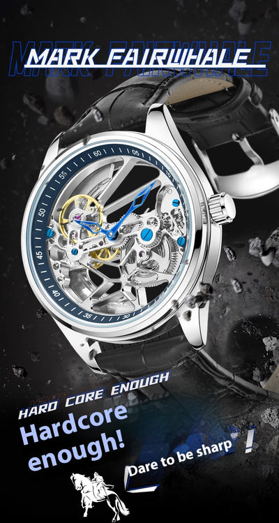 Reloj Mecánico Automático de Cristal Doble - Image 10