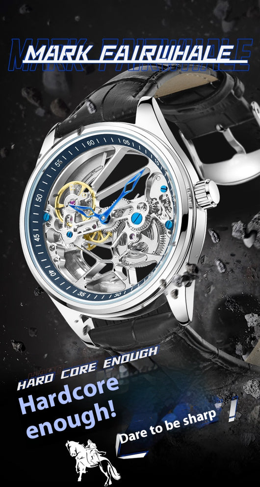 Reloj Mecánico Automático de Cristal Doble - Image 10