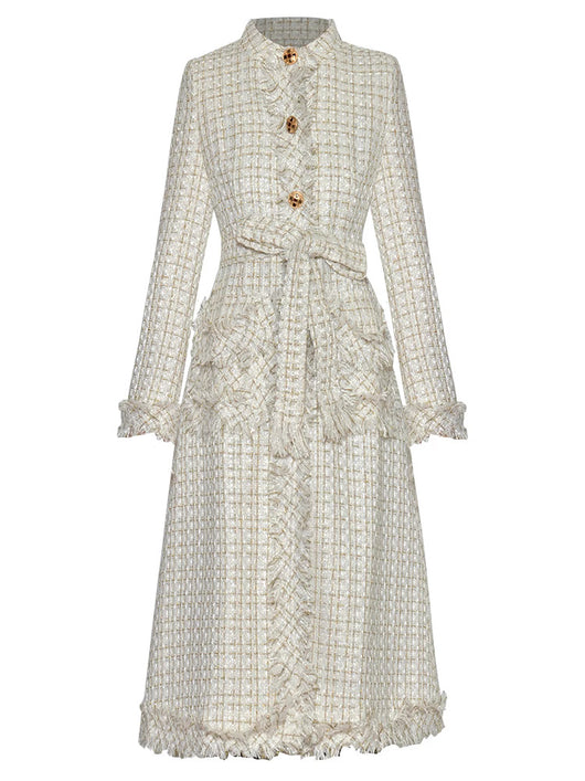 Chaqueta Ajustada con Cordones y Flecos Elegante - Image 6
