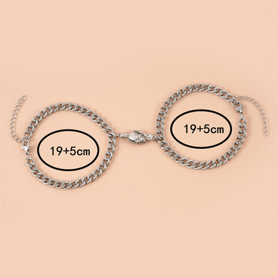 Pulsera de Acero Inoxidable con Cierre Magnético - Image 7