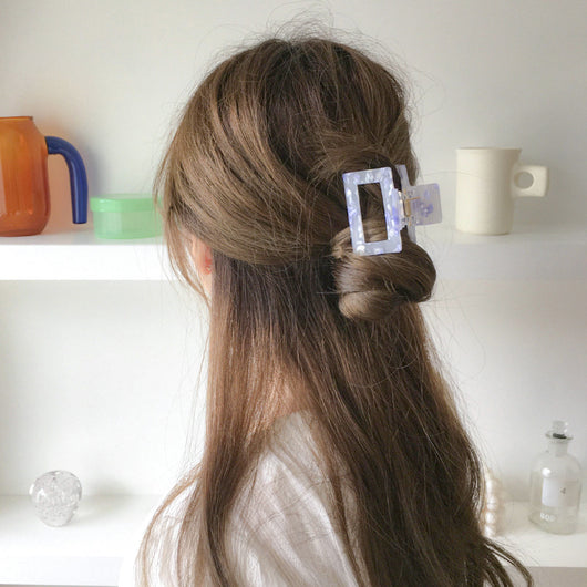 Clip para Cabello Acrílico Mediano Diseño Hueco Calidad Premium - Image 8