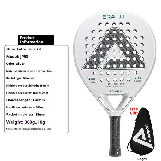 Raqueta de Tenis de Fibra de Carbono Estructura Jaula - Image 11