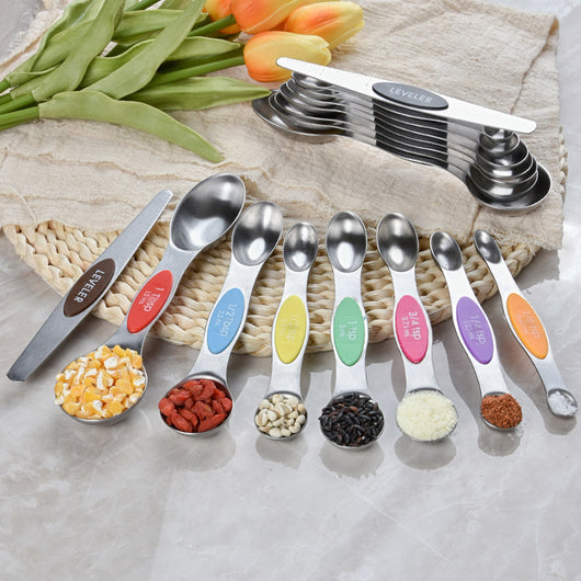 Set de Cucharas y Tazas Medidoras para Repostería