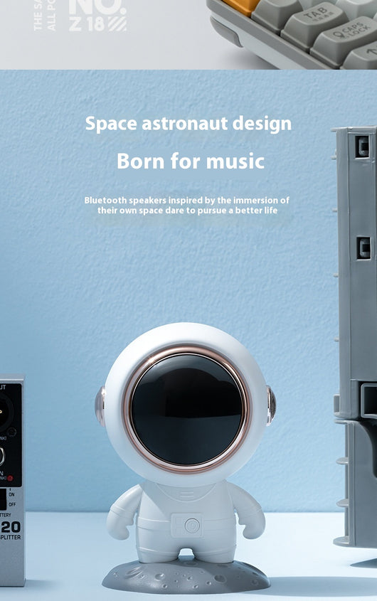 Parlante Bluetooth Astronauta Luna - Altavoz Inalámbrico Decorativo Compacto - Image 7