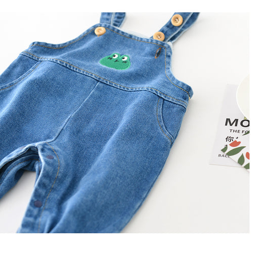 Pantalón Mochila Denim Casual para Niños - Image 8