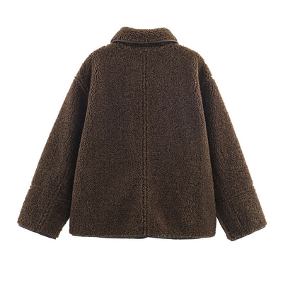 Abrigo Reversible Versátil Estilo Europeo Americano - Image 12