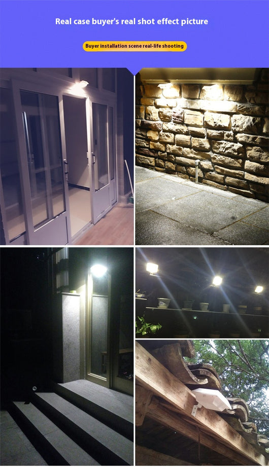 Lámpara Solar de 12 LED para Exterior - Image 10