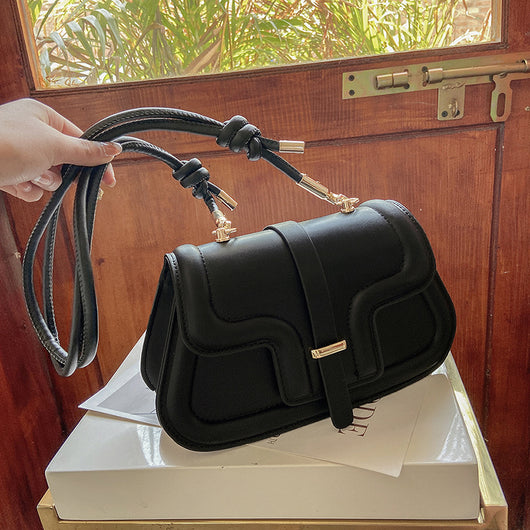 Bolso Bandolera Casual Minimalista con Cierre Ajustable - Image 3