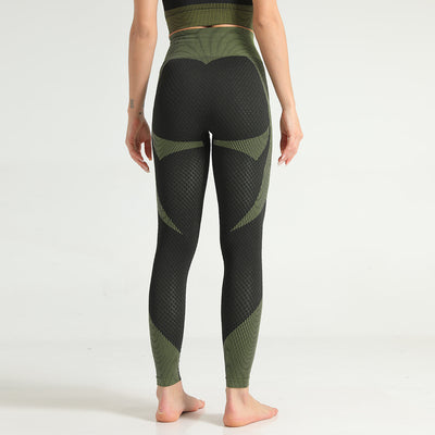 Pantalones Deportivos de Compresión European and American Peach Hip - Image 18