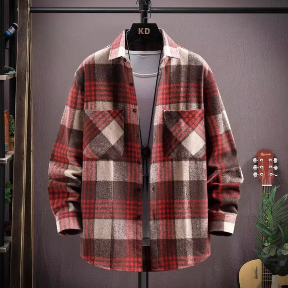 Saco Camisero Elegante con Solapas para Hombre - Diseño Moderno