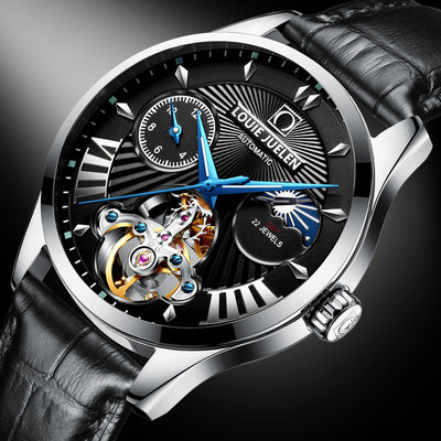 Reloj Mecánico Hueco Impermeable para Hombre - Image 17