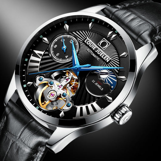 Reloj Mecánico Hueco Impermeable para Hombre - Image 17