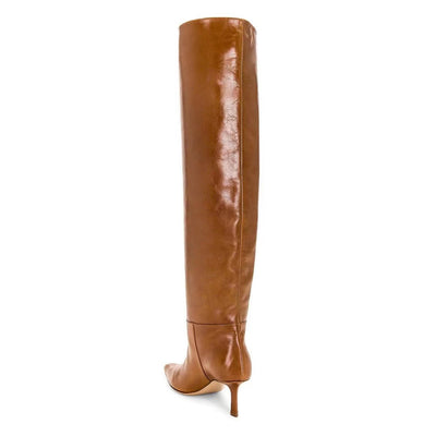 Botas Vaqueras Cuadradas con Tacón Stiletto - Estilo Casual Moderno para Mujer - Image 20