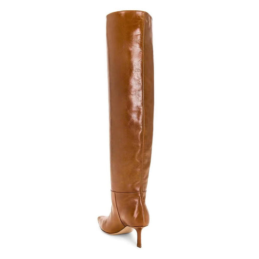Botas Vaqueras Cuadradas con Tacón Stiletto - Estilo Casual Moderno para Mujer - Image 20