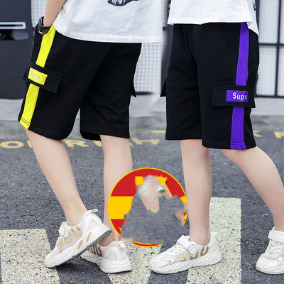 Pantalones Deportivos Cortos de Algodón para Niños - Diseño Moderno y Cómodo - Image 5