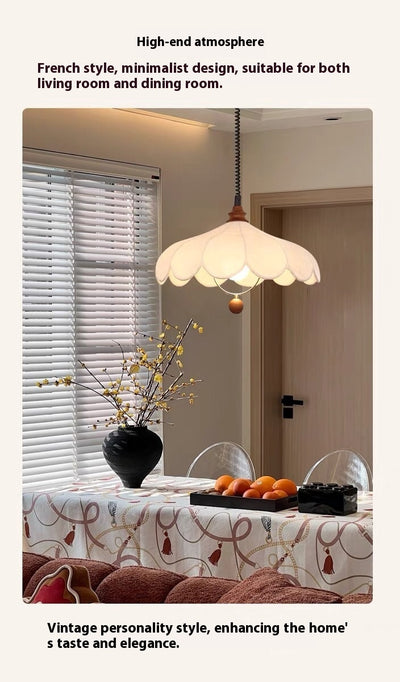 Lámpara de Techo Retráctil Estilo Francés Vintage para Comedor y Sala - Image 13