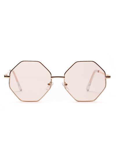 Gafas de Sol Geométricas Diamond con Lentes Transparentes - Image 5