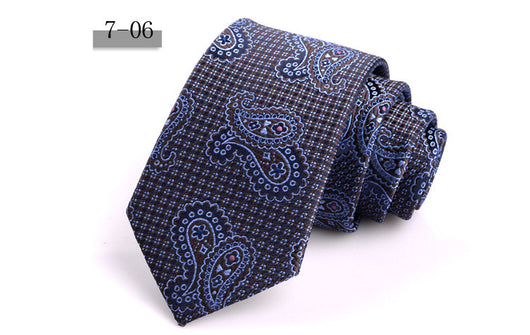 Corbata Formal Rayada de 7cm para Hombre - Elegancia Empresarial - Image 9