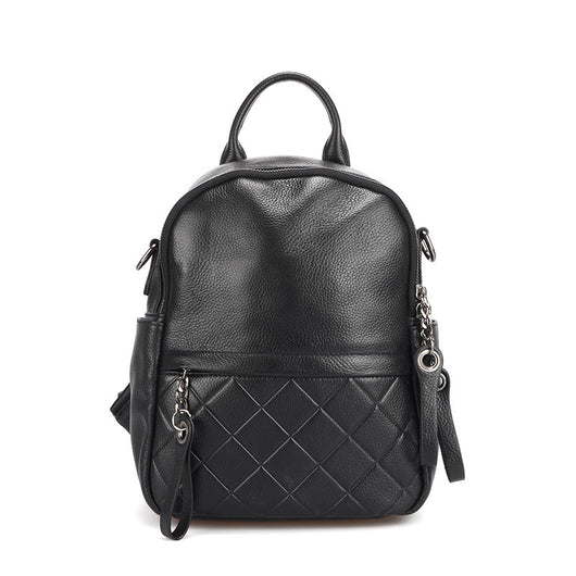 Mochila de Cuero Compacta Multiusos con Compartimento Perfumado - Image 14