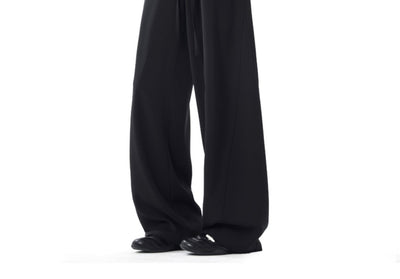 Pantalones Casuales de Corte Elegante con Detalles de Costura para Hombre - Primavera y Verano - Image 28