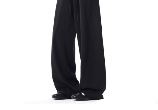 Pantalones Casuales de Corte Elegante con Detalles de Costura para Hombre - Primavera y Verano - Image 28