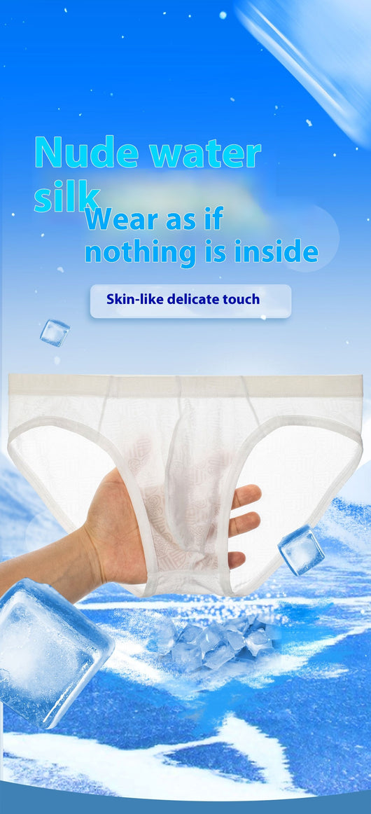 Calzoncillos Boxer Hombre Seda Hielo Diseño Jacquard Sexy - Image 13