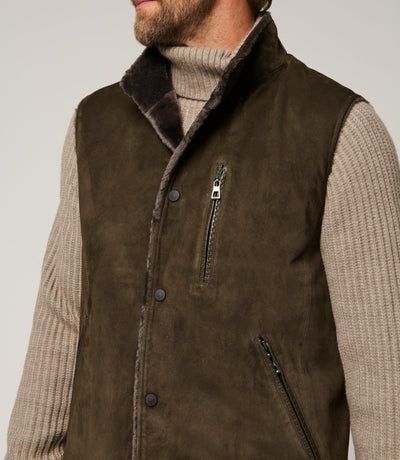 Abrigo de Invierno con Cuello Vuelto y Bolsillos - Diseño Elegante Bicolor - Image 11