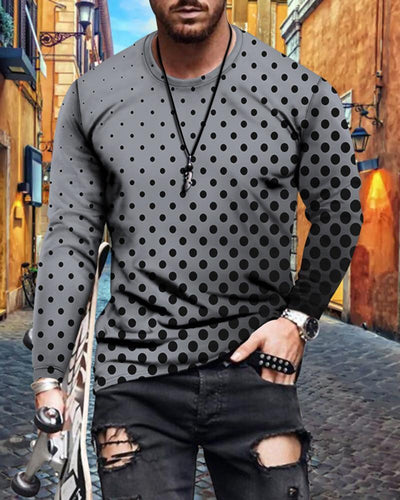 Camiseta Hombre Cuello Redondo Ajustada con Estampado de Letras - Image 11