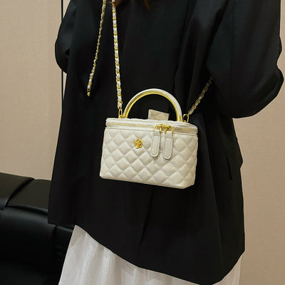 Bolso Mensajero de Moda Rhombus Chain para Mujer - Image 2