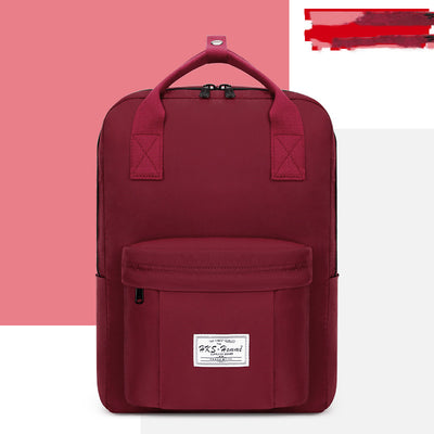Mochila Universitaria de Gran Capacidad - Diseño Liso para Estudiantes - Image 6