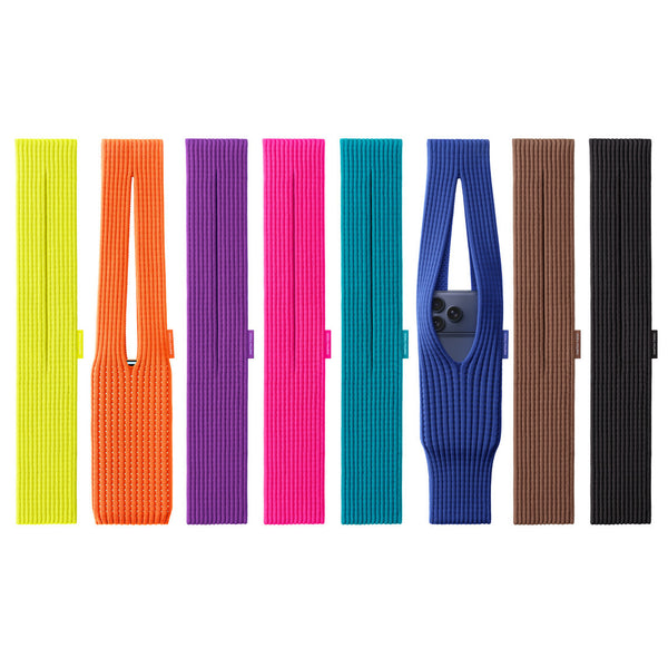 Bolsa Bandolera Minimalista Tejida para Teléfono