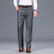 Pantalones de Vestir Rectos para Hombre - Elegancia Casual Otoño Invierno